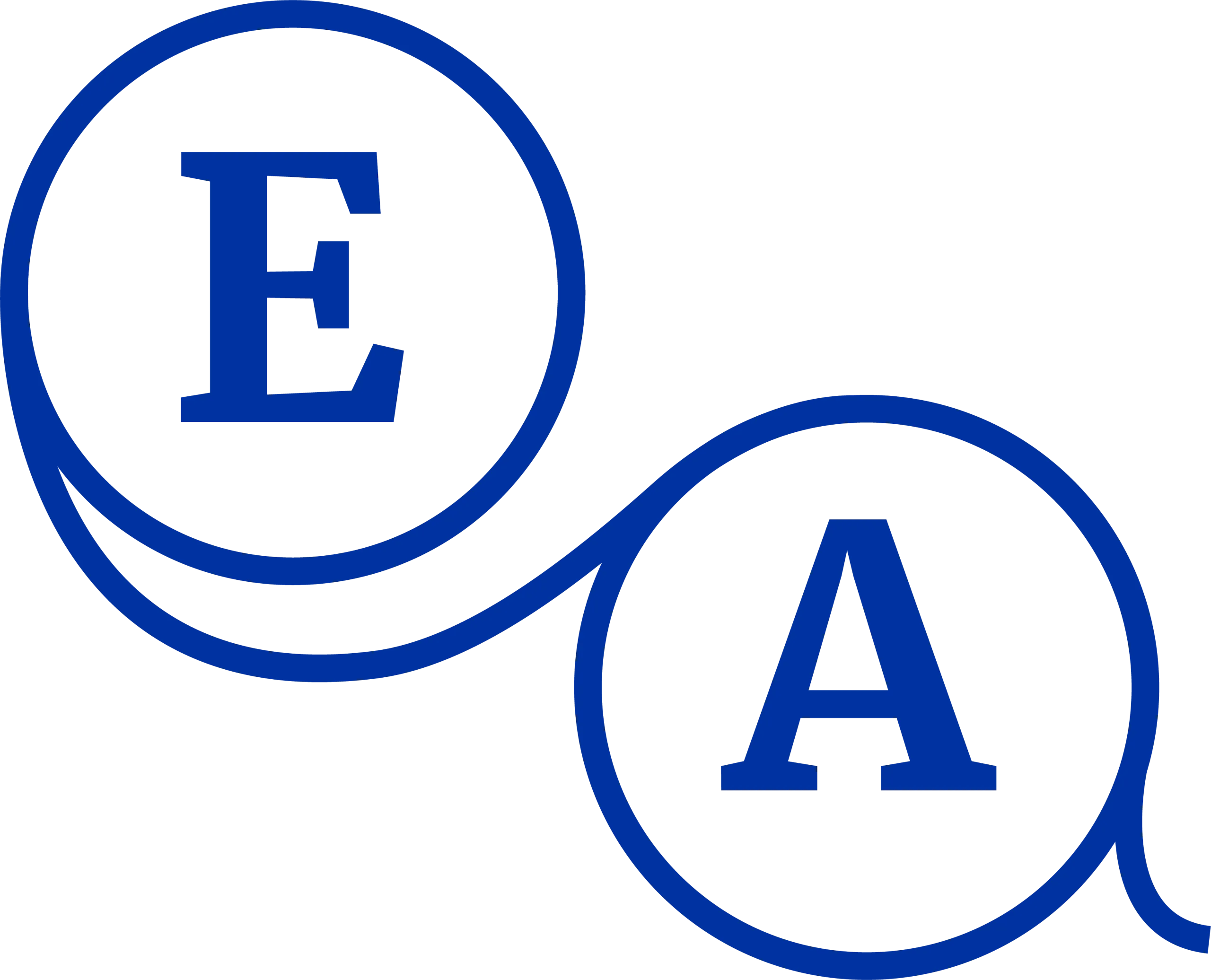 BE-EA logo in blue