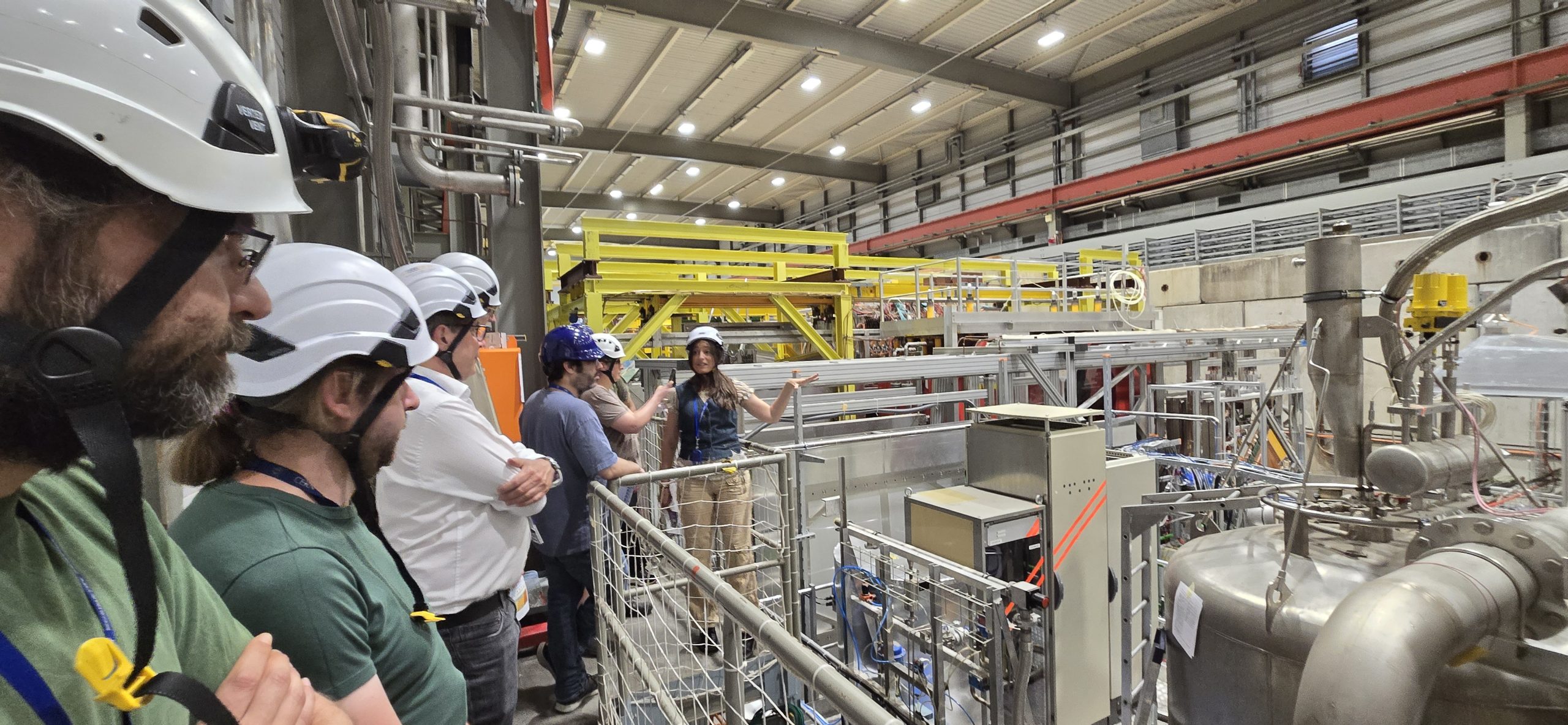SPSC visits AMBER in the CERN North Area